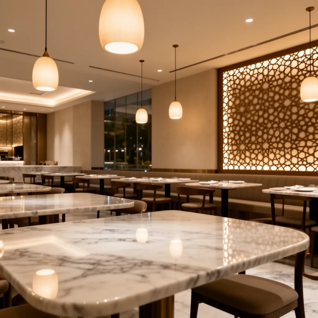 Modern restaurant interior